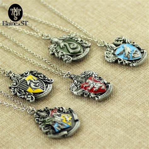 hogwarts house jewelry badges